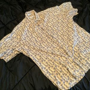 Pierre Cardin retro button up shirt